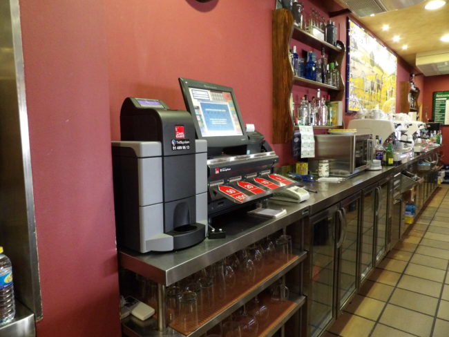 Instalacion CashGuard en Restaurante La Salamanquilla – Telsystem distribuidor oficial Cashguard en La Salamanquilla
