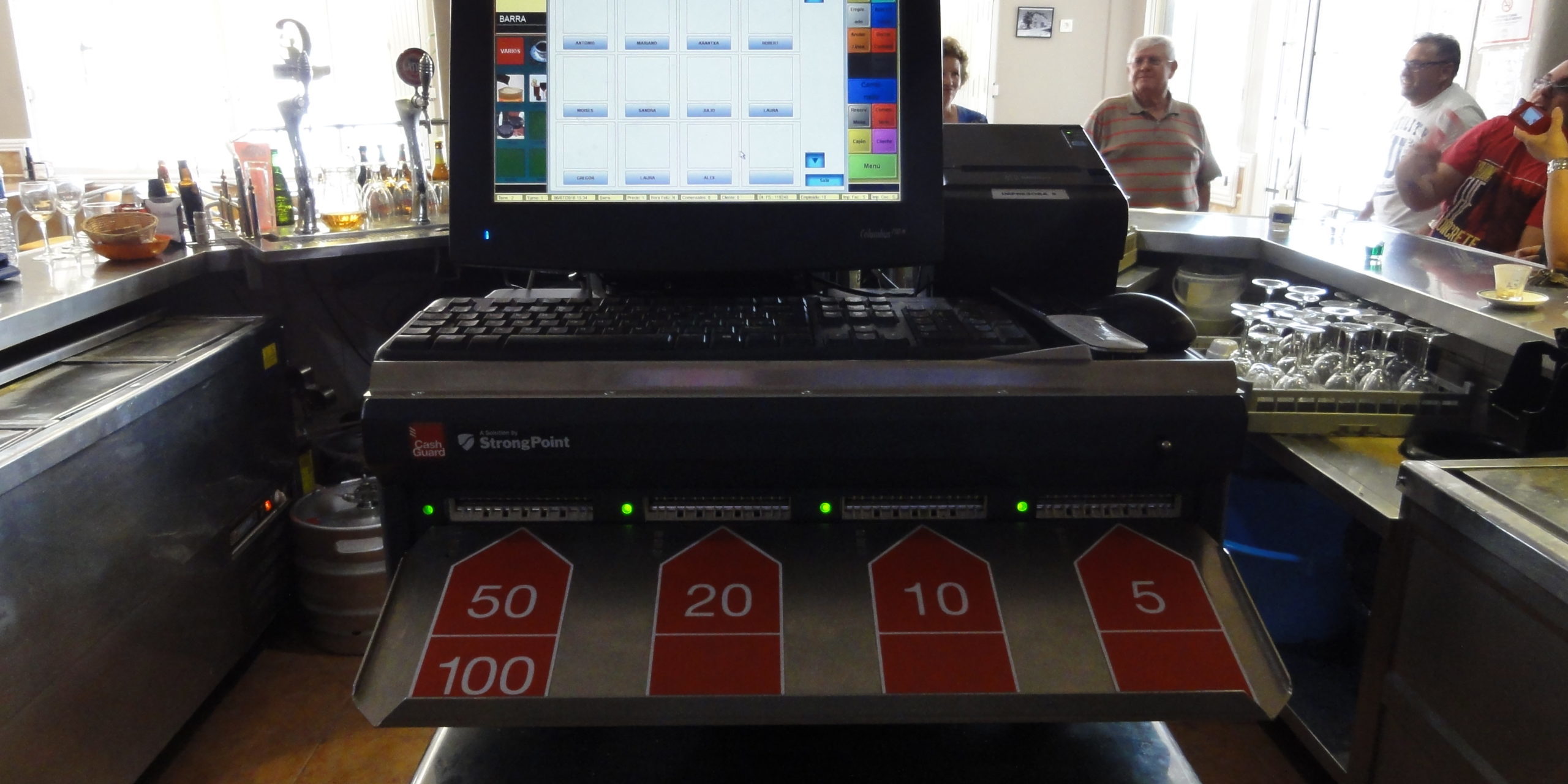 Instalacion CashGuard en Restaurante Casa Mariano – Telsystem distribuidor oficial CashGuard en restaurante Casa Mariano