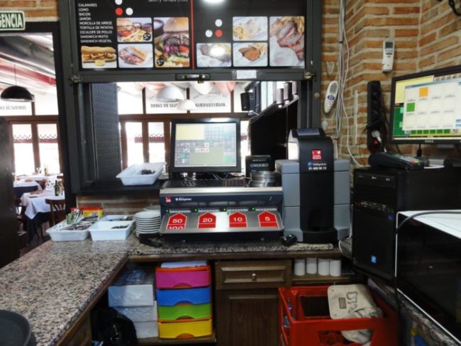 Cashguard en La Blanca Paloma